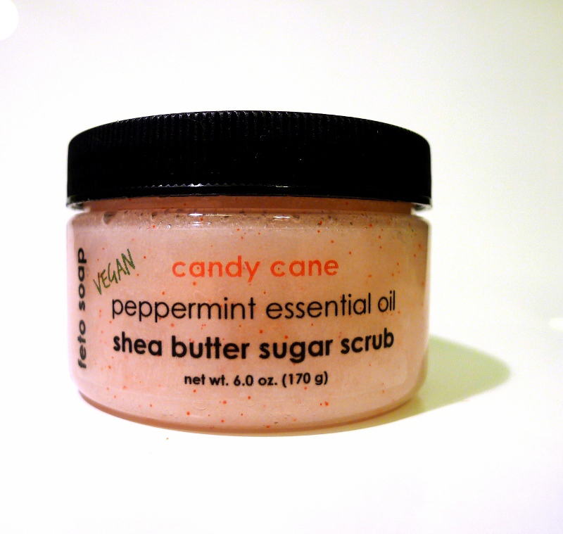 Peppermint Essential Oil Sugar Scrub